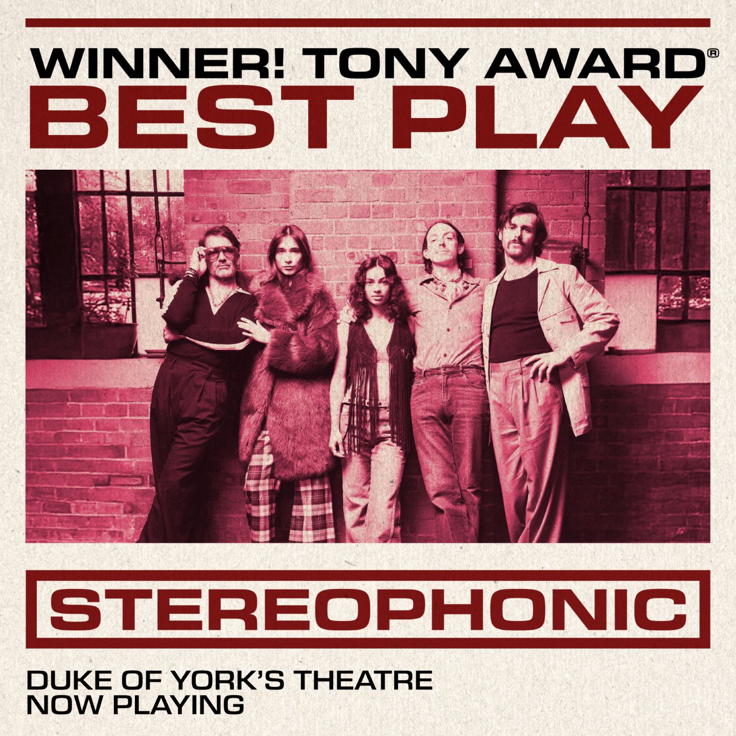 Stereophonic Play London Duke of York's Theatre